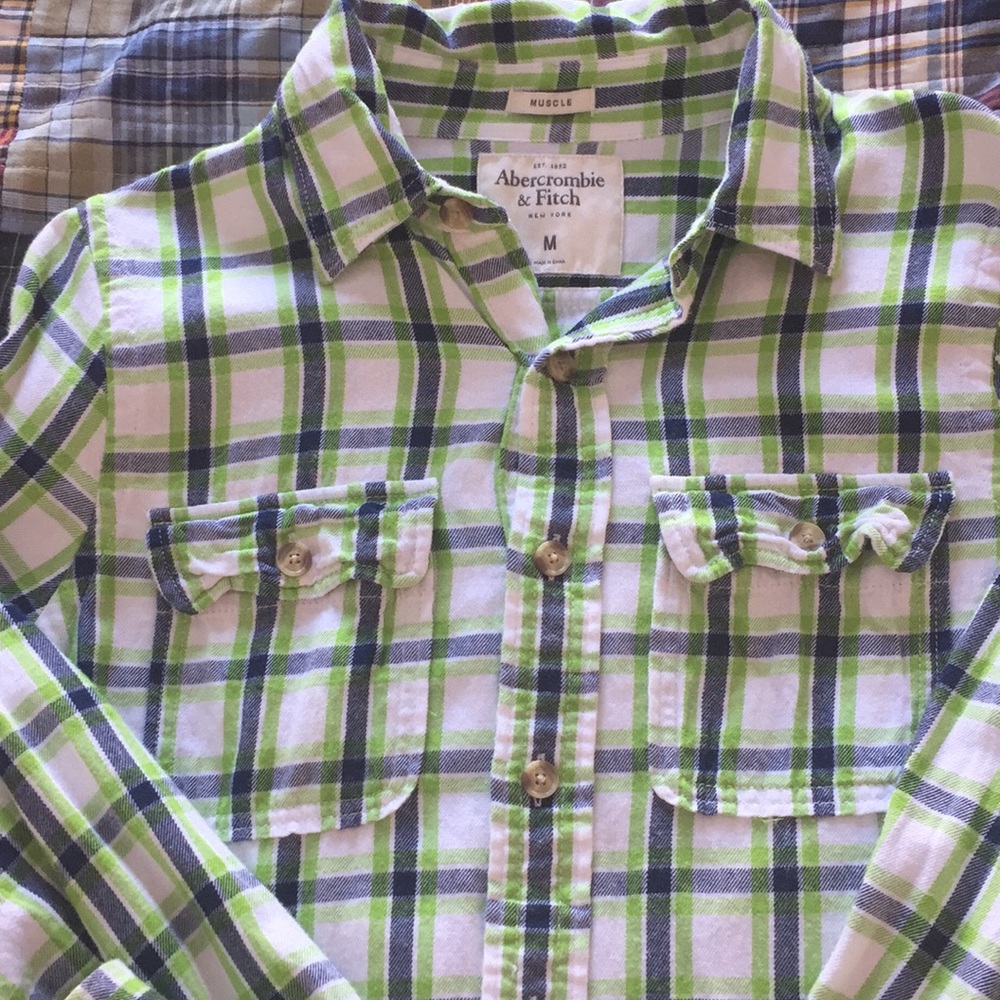 Men’s flannel Abercrombie shirt